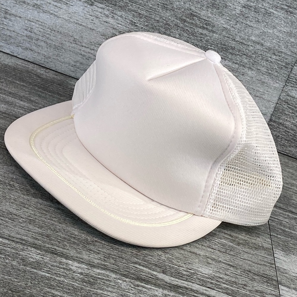 VTG B&B ADV. Scott City Kansas OSFA MESH Snapback Trucker Hat White Blank New